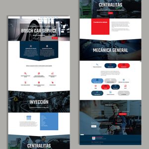 Página Web One Page - Avanzada (Emprendedor)